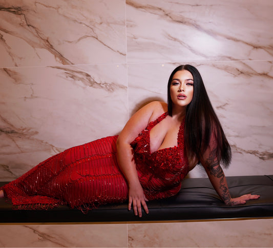 Scarlet Red Dress ***PRE ORDER***