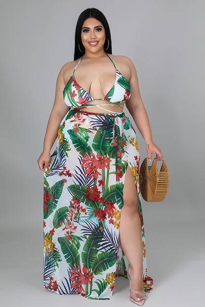 Tiki swim set
