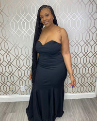 Silhouette gown