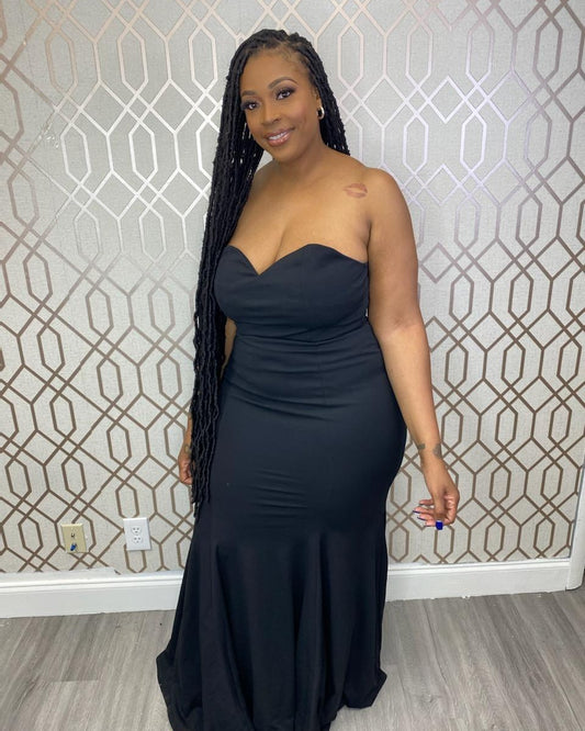 Silhouette gown